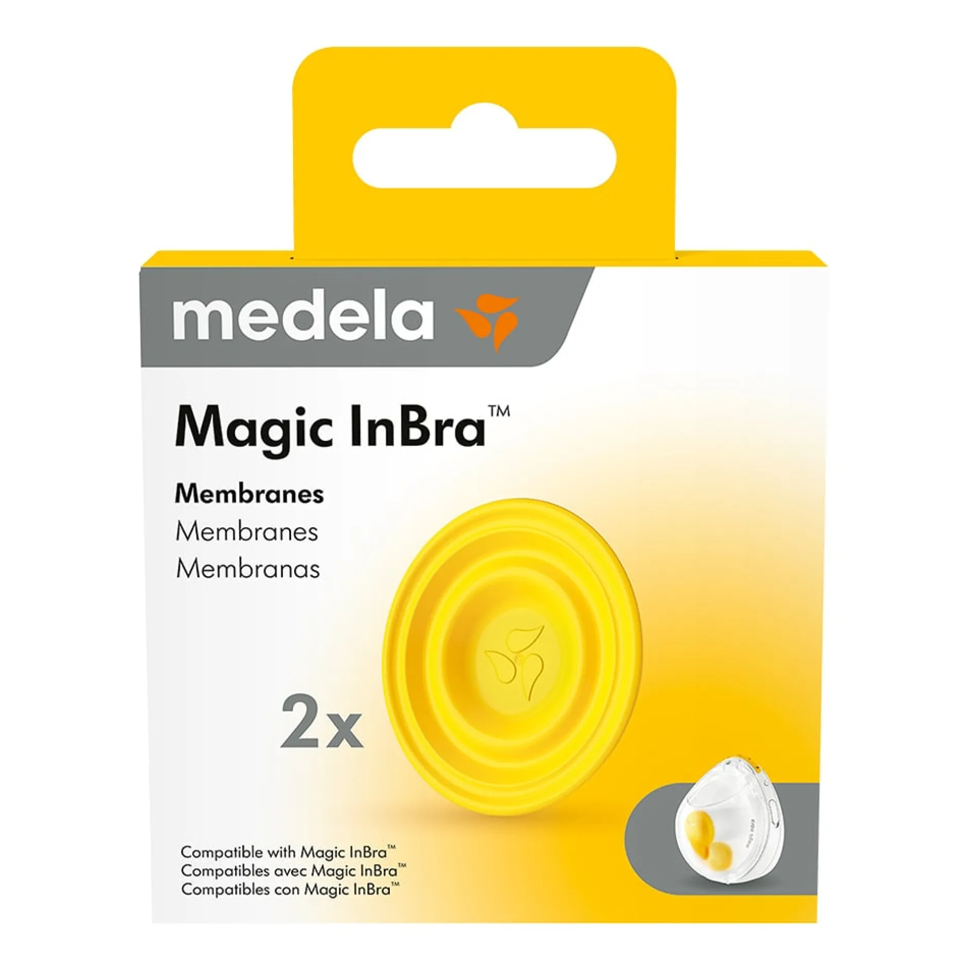 Medela Magic InBra membran 2-pack