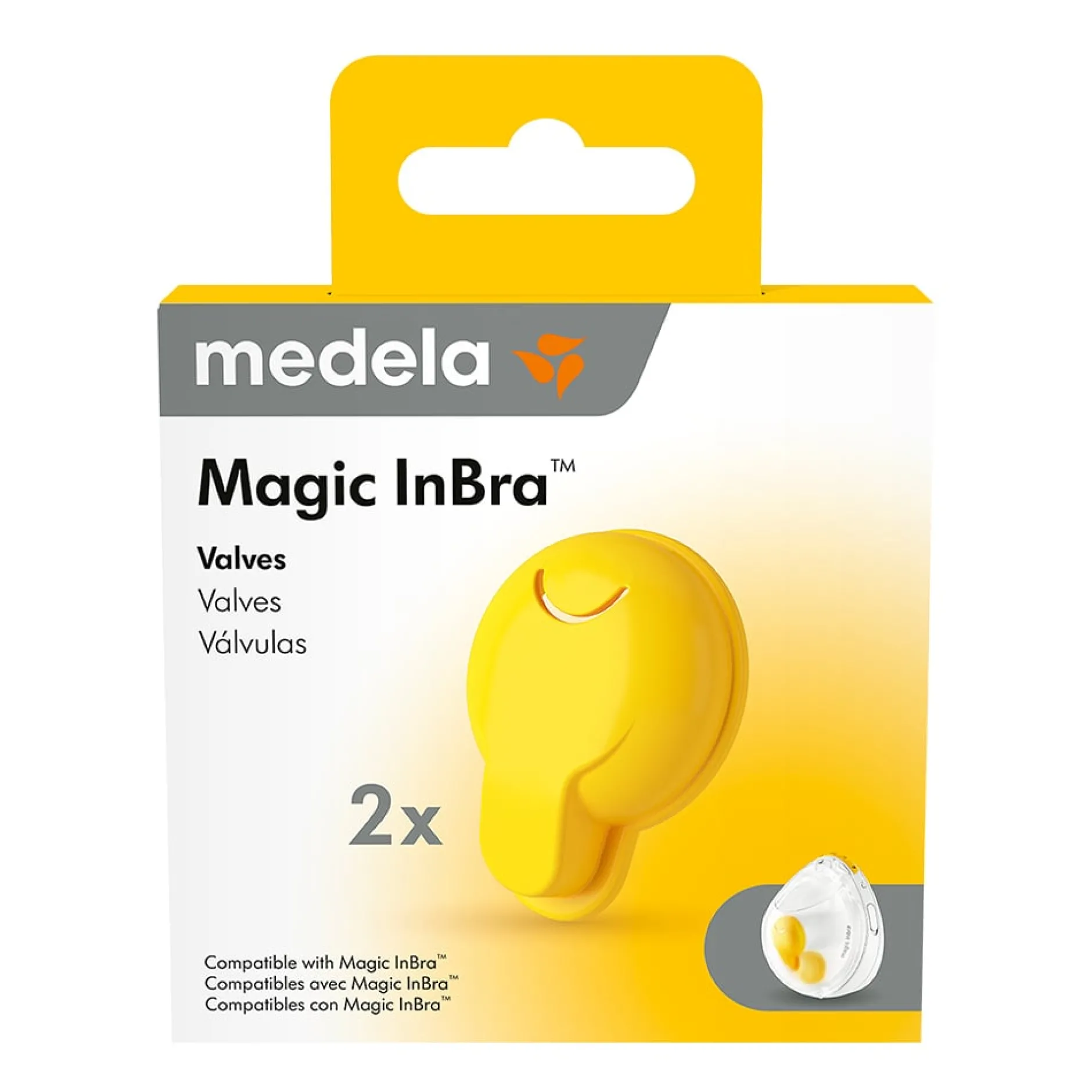 Medela Magic InBra ventiler 2-pack
