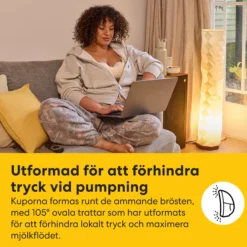 Medela Motion InBra Bärbar Bröstpump Enkel
