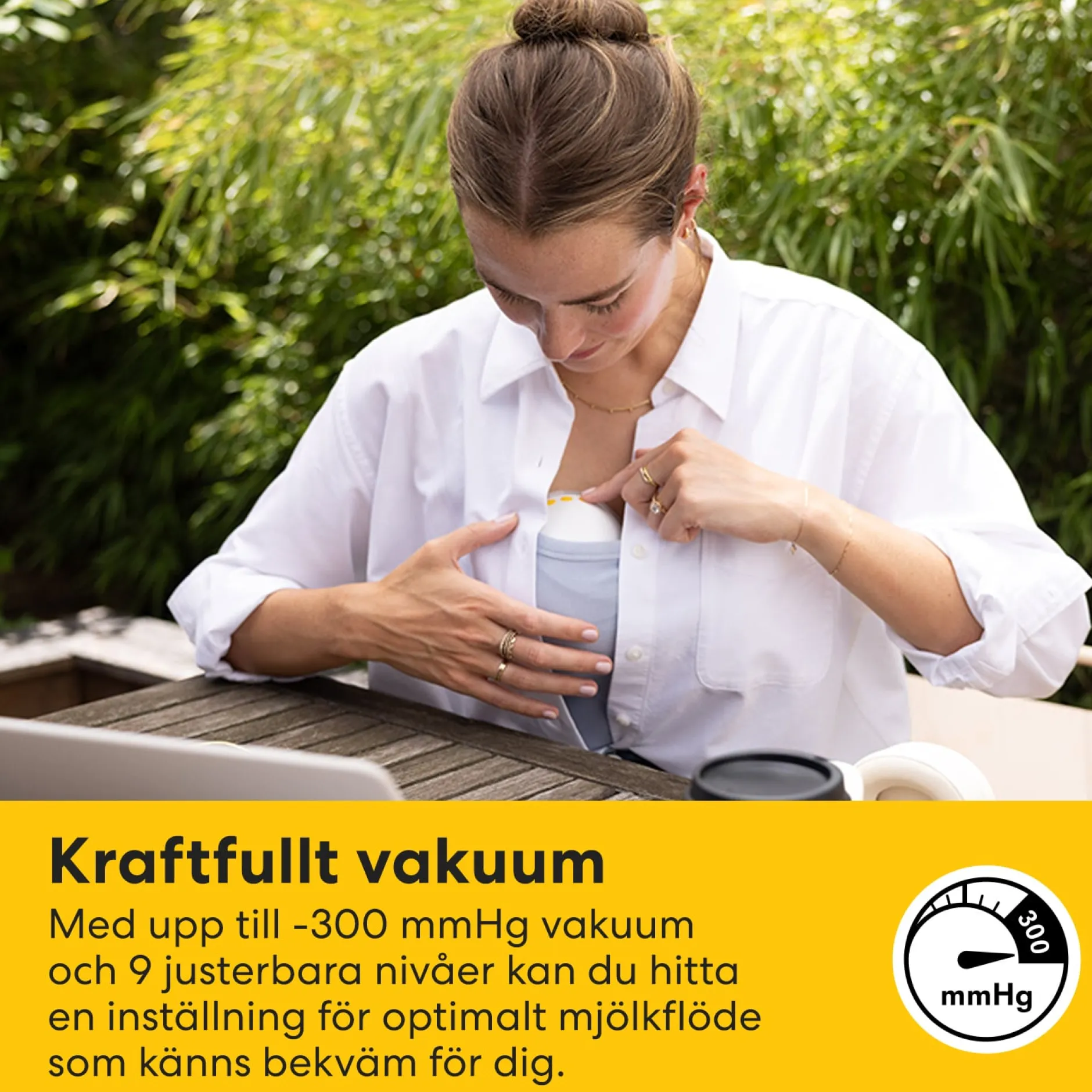 Medela Motion InBra Bärbar Bröstpump Enkel