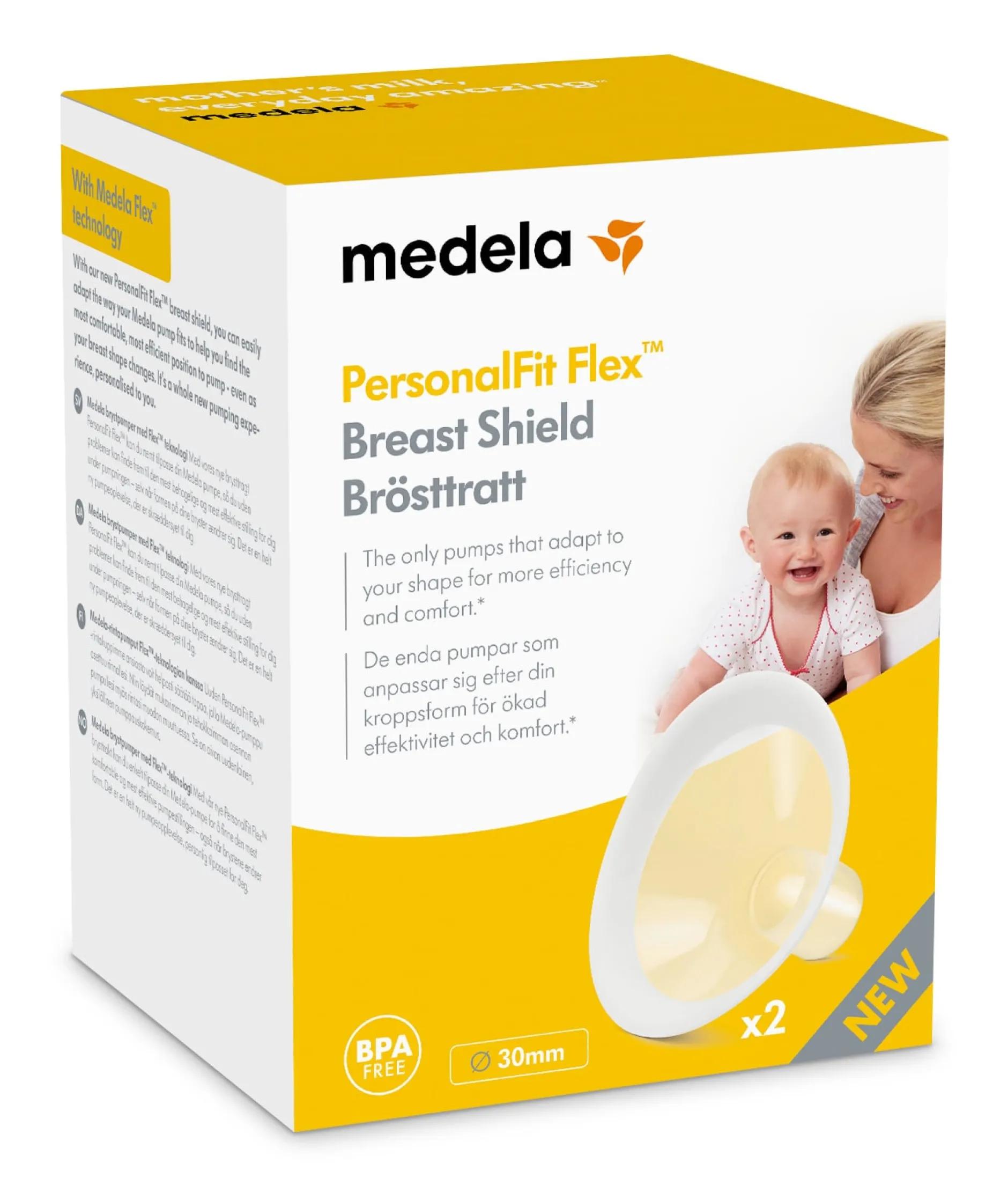 Medela PersonalFit Flex Brösttratt XL 30 mm 2 st