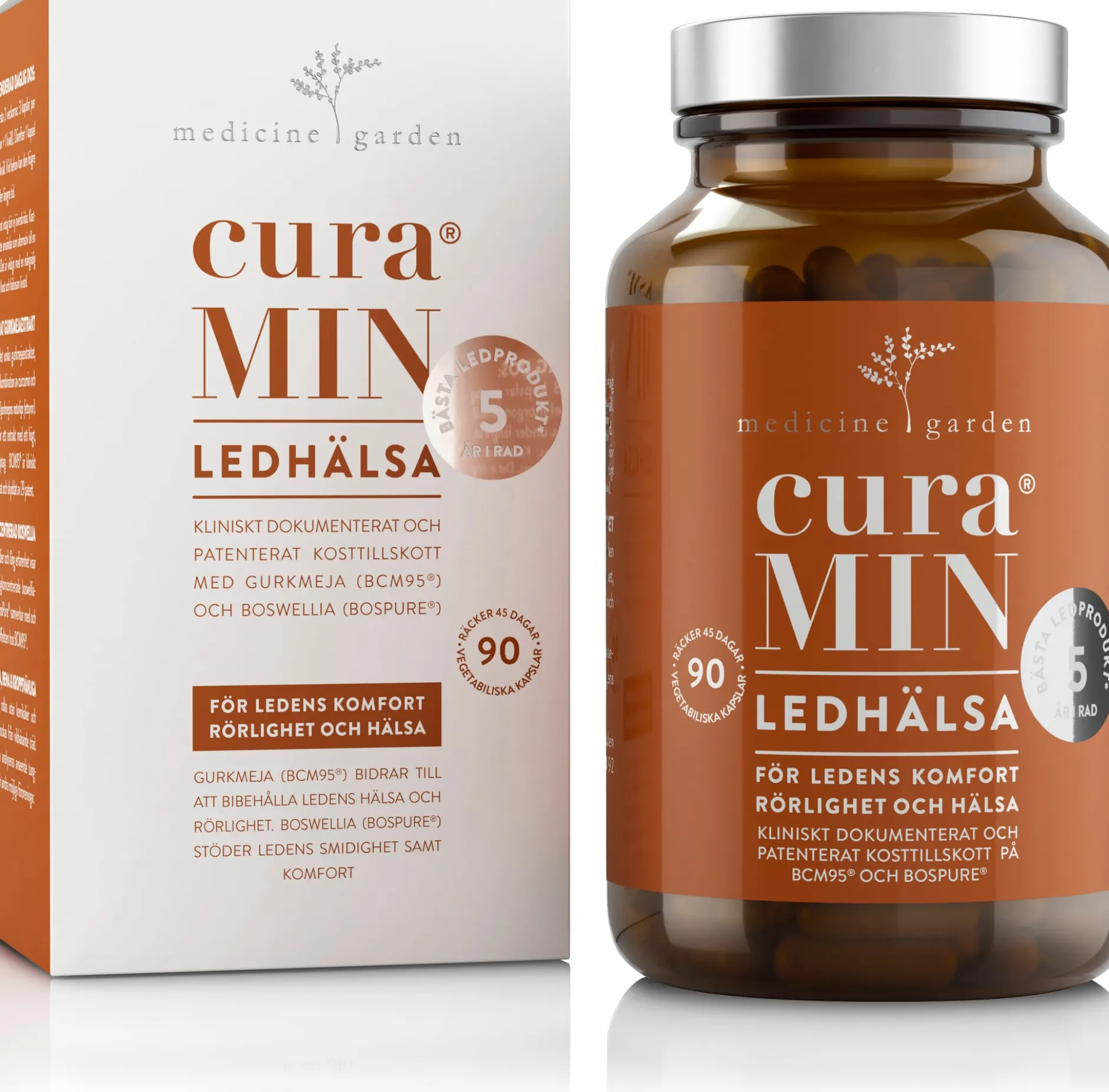 MedicineGarden CuraMIN Ledhälsa 90 kapslar