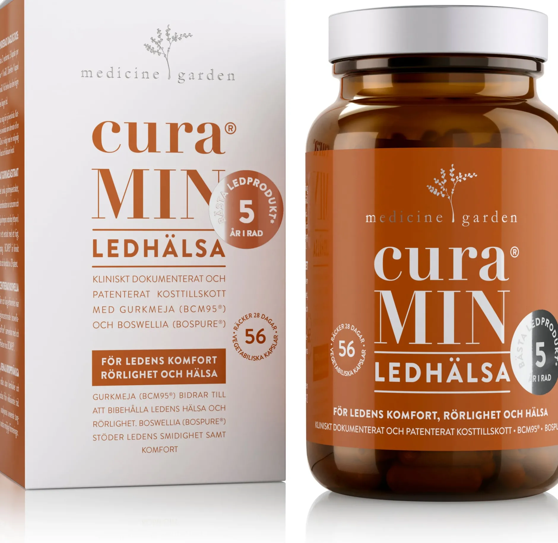 MedicineGarden CuraMIN Ledhälsa 56 kapslar