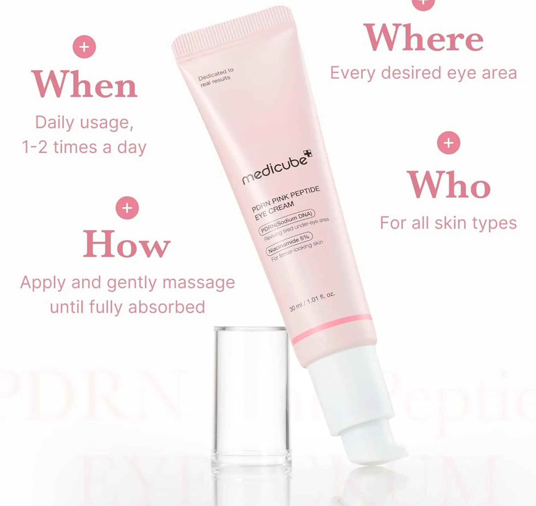 Medicube PDRN Pink Peptide Eye Cream 30 ml