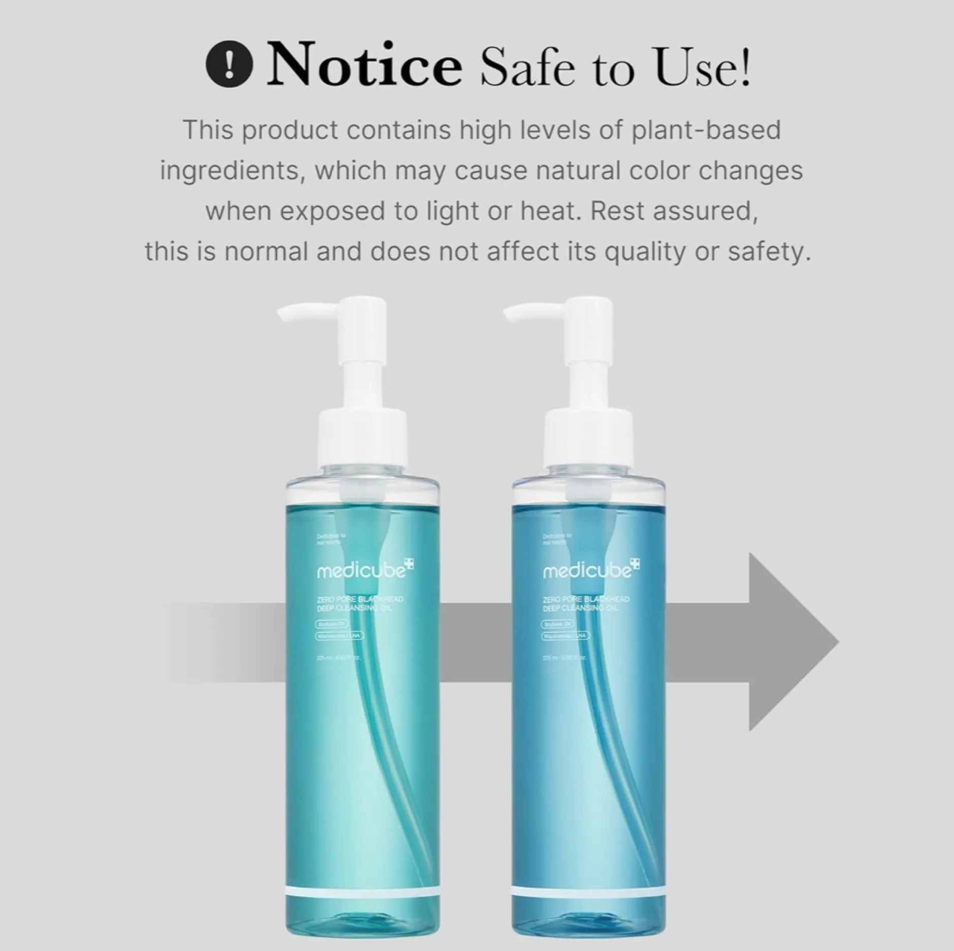 MEDICUBE Pore Blackhead Deep Cleansing Oil 205 ml