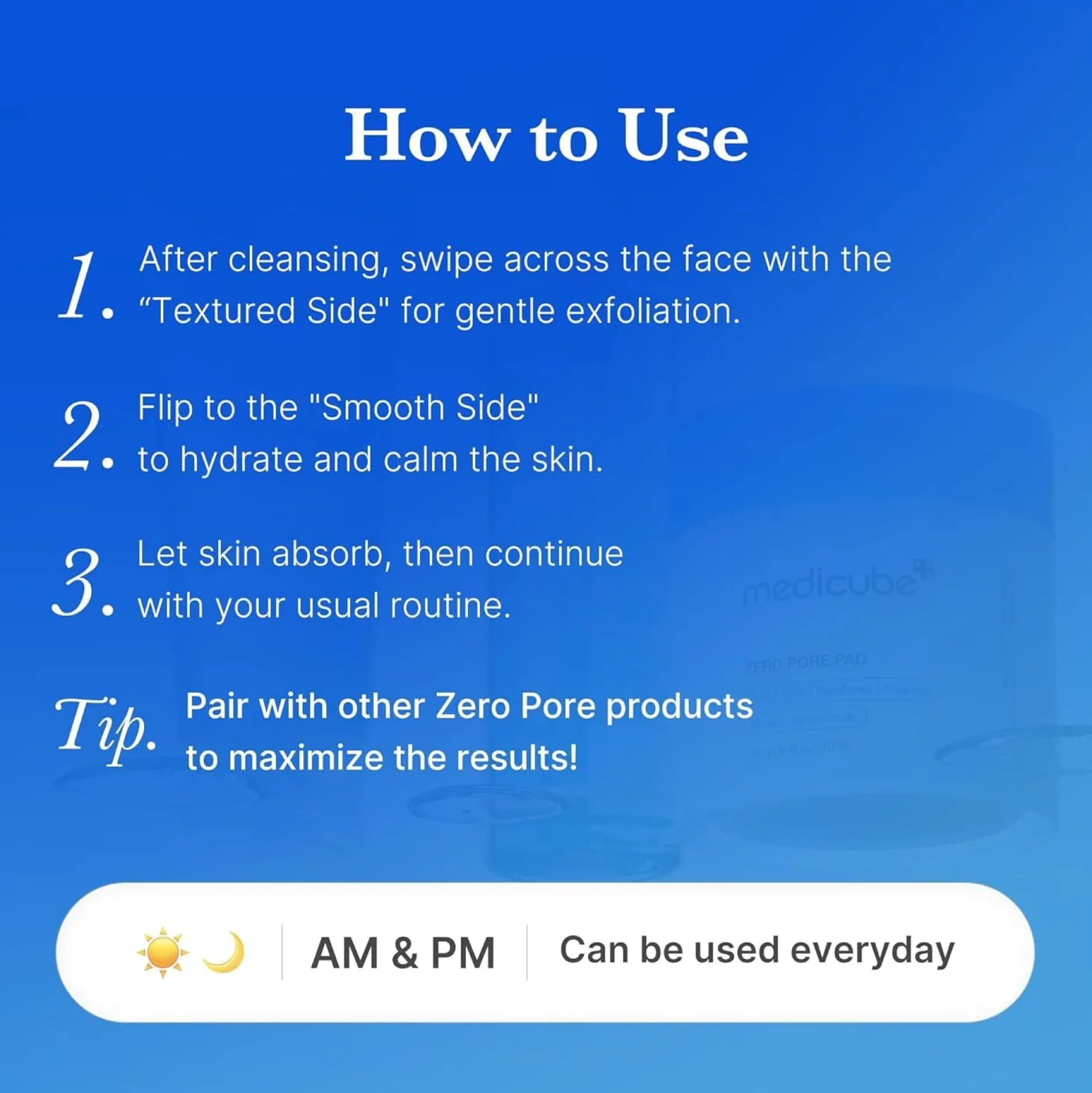 Medicube Zero Pore Pad 2.0 70 st 100 ml