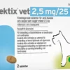 Mektix.Vet 2,5mg/25mg Avmaskning Hund (+0,5kg) 2 tabletter