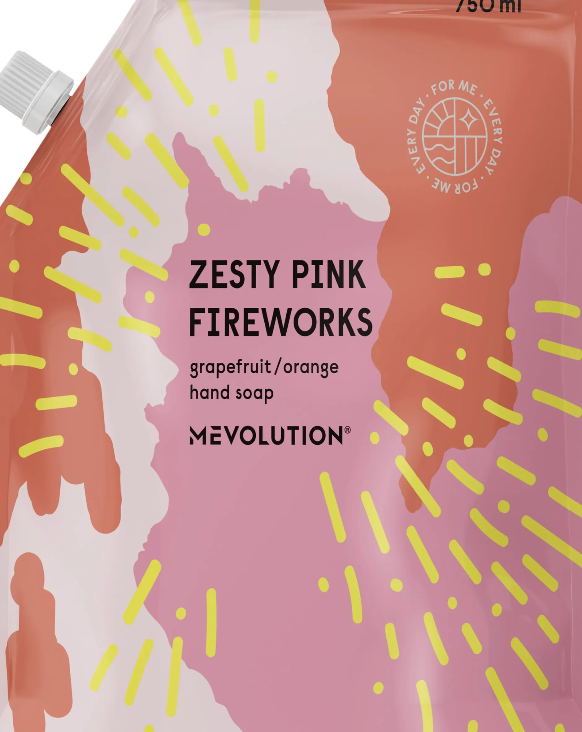 Mevolution Handtvål Zesty Pink Refill 750ml