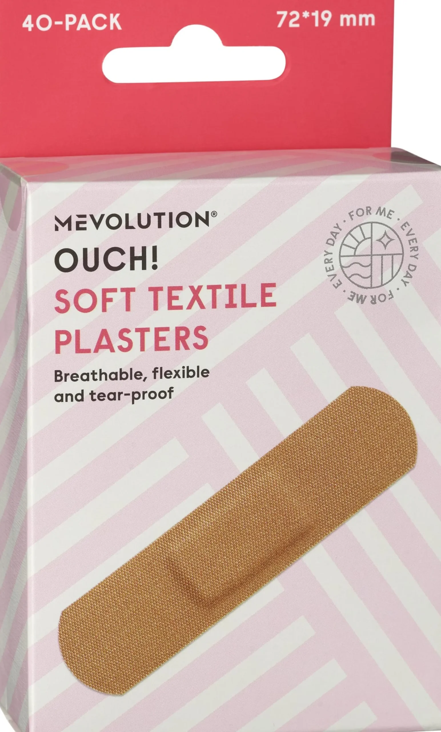 Mevolution Ouch! Soft Textile Plåster 40 st