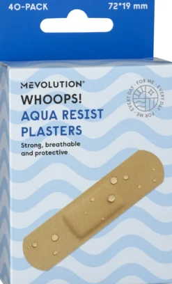 Mevolution Whoops! Aqua Resist Plåster 40 st