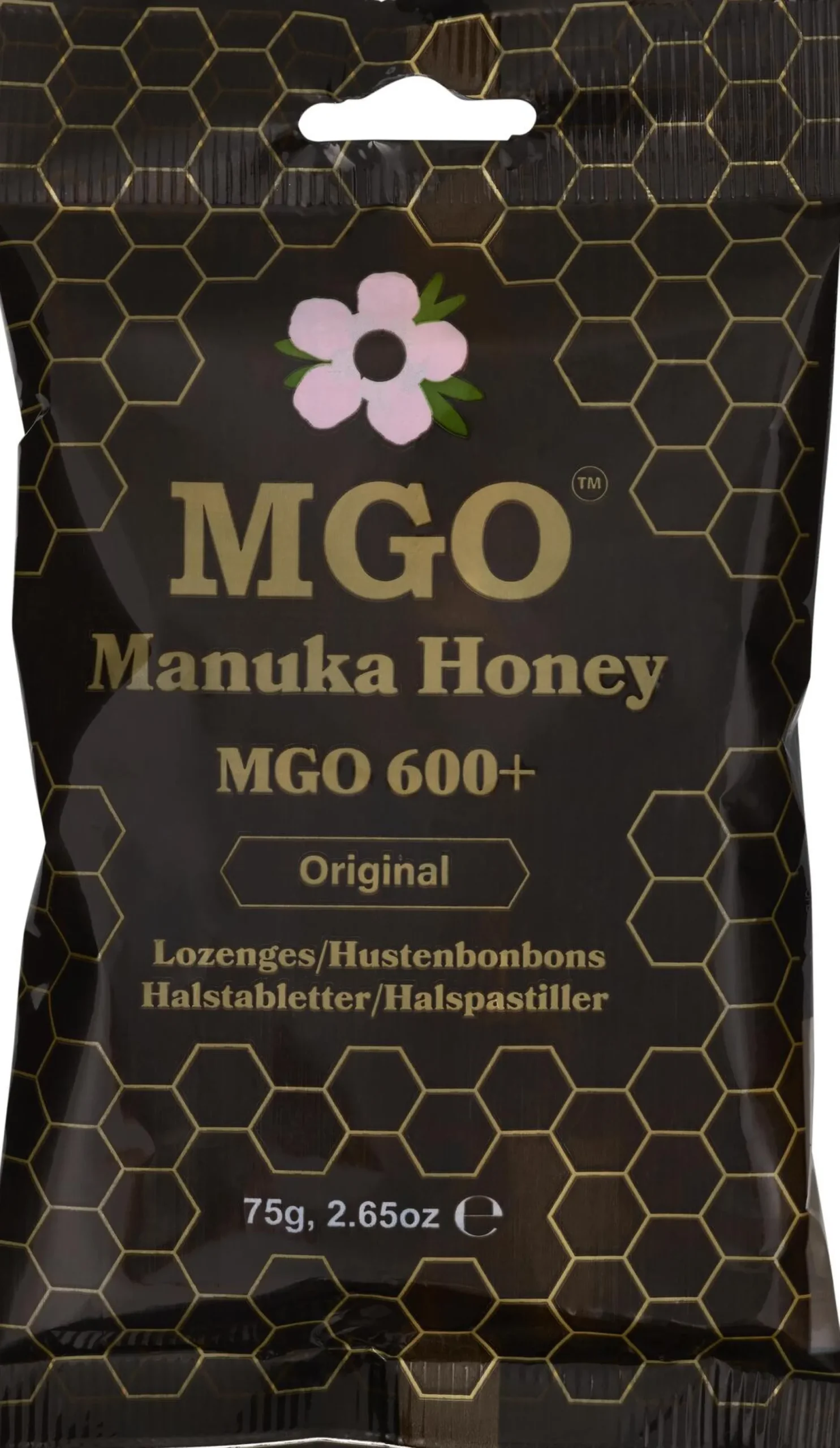 MGO Manukahonung Halstabletter 75 g