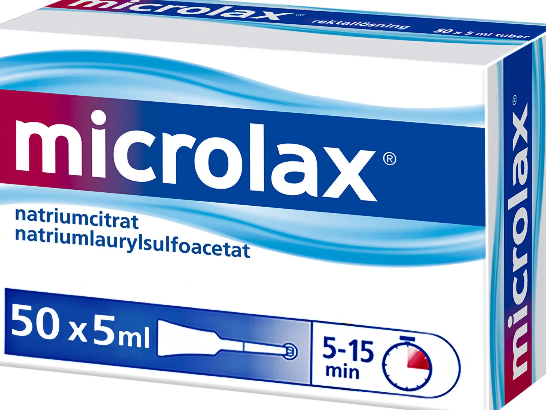 Microlax Microlavemang 5ml 50 st