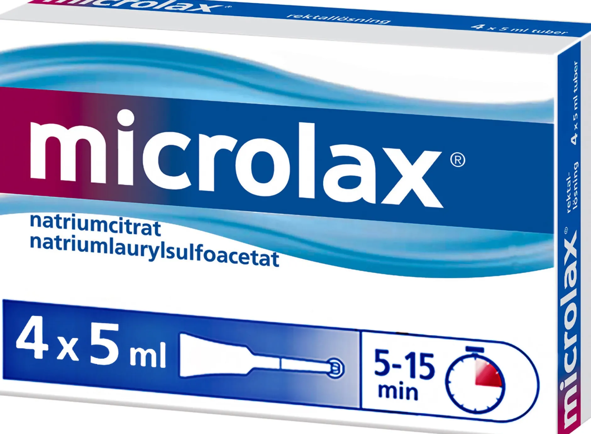 Microlax Mikrolavemang 5 ml 4 st