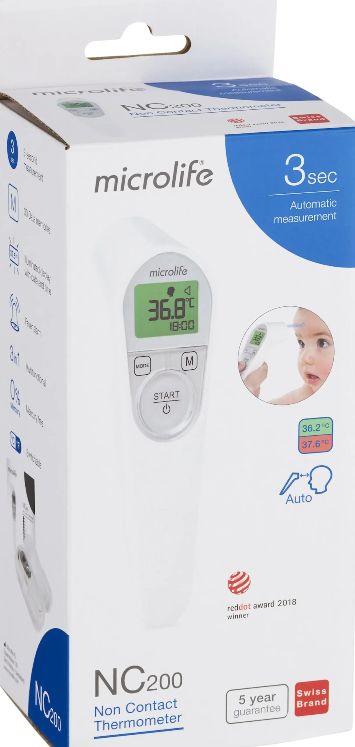 Microlife Non Contact termometer
