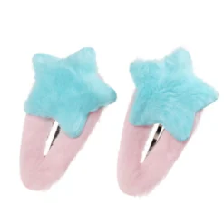 MILI Cosmetics Hair Pin Star Turquoise 2 st
