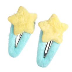 MILI Cosmetics Hair Pin Star Yellow 2 st
