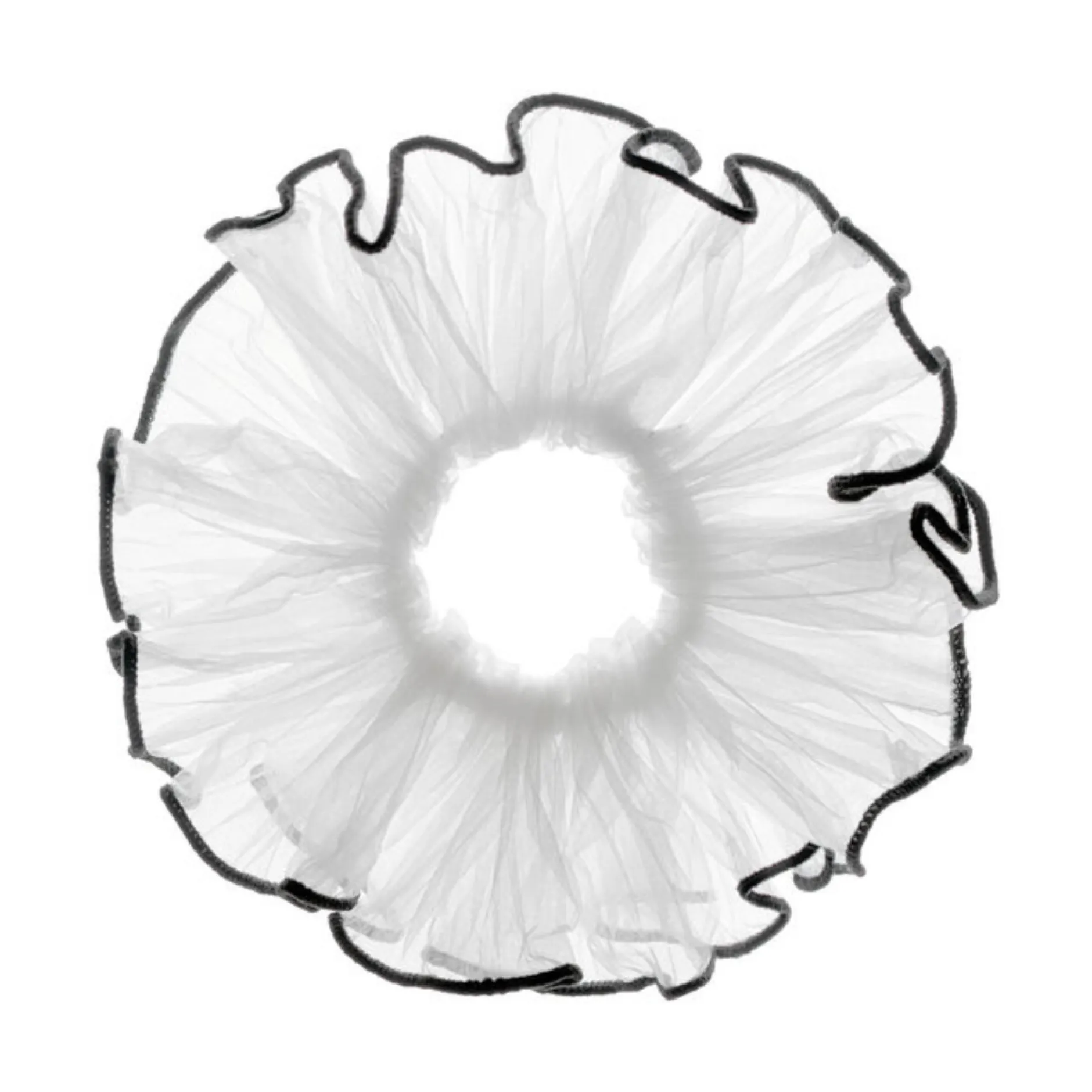 MILI Cosmetics Organza Scrunchie White 1 st