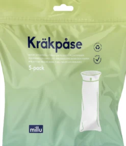 Millu Kräkpåse 100% Återvunnen Plast 5 st