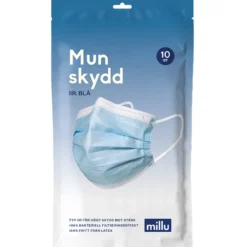 Millu Munskydd IIR Blå 10 st