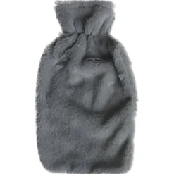 Millu Värmeflaska & Fleece Grå 2L