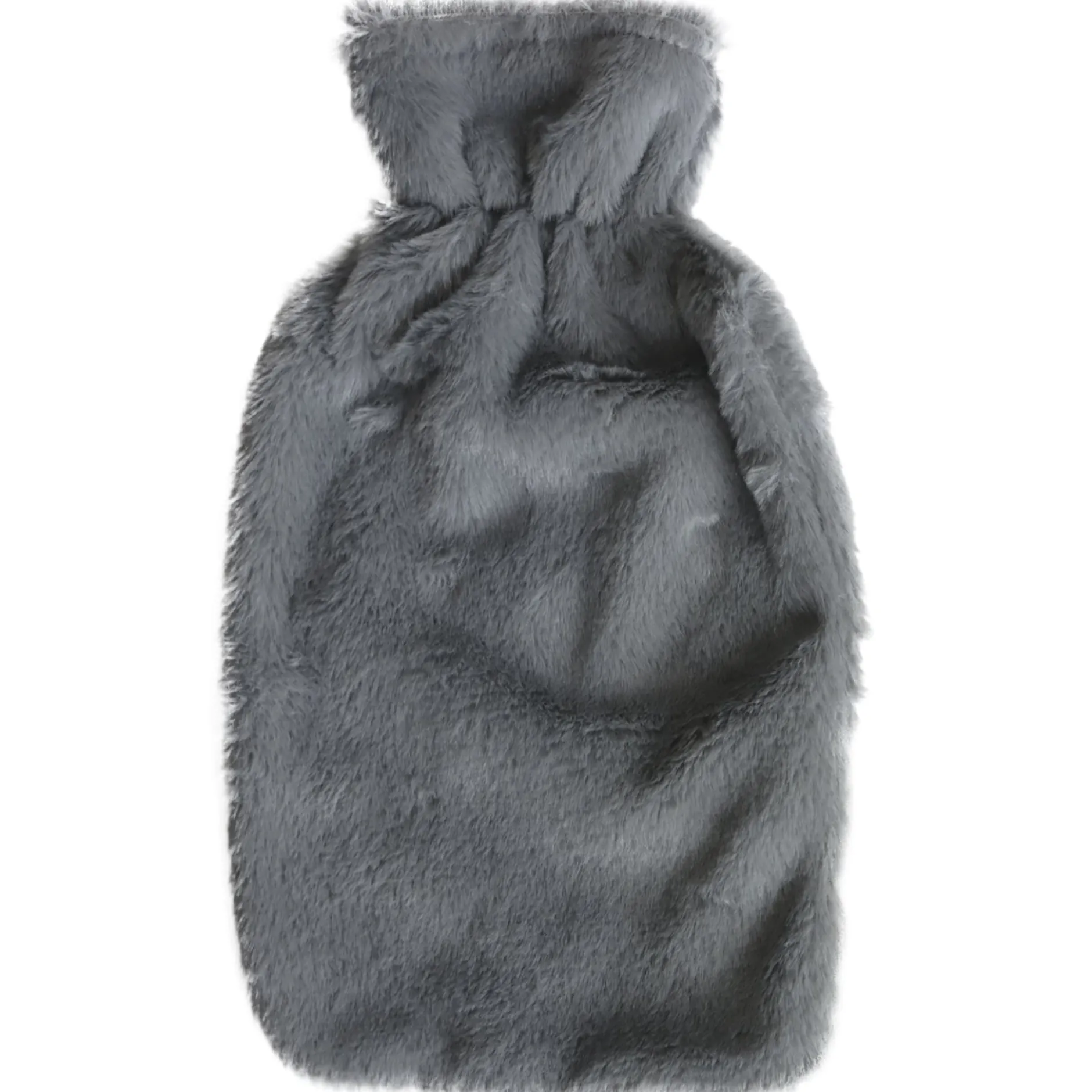 Millu Värmeflaska & Fleece Grå 2L