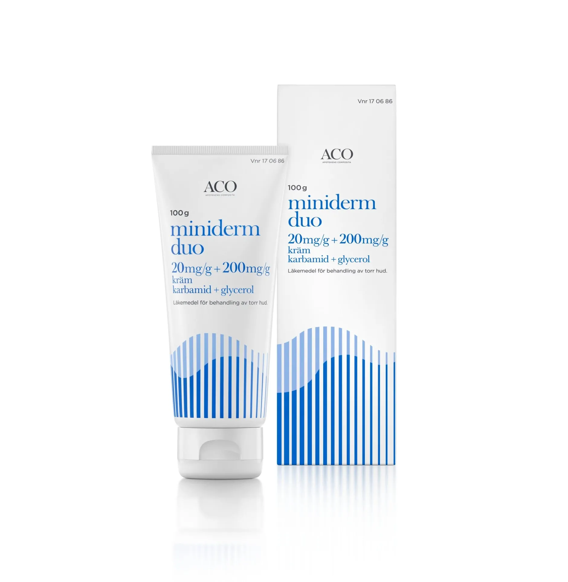 Miniderm Duo Kräm 2% Karbamid 20% Glycerol 100g