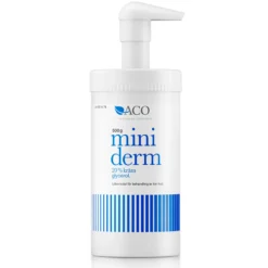 Miniderm Kräm 20% glycerol Torr Hud 500g