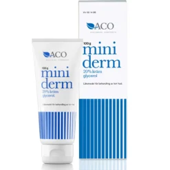 Miniderm Kräm 20% glycerol Torr Hud 100g