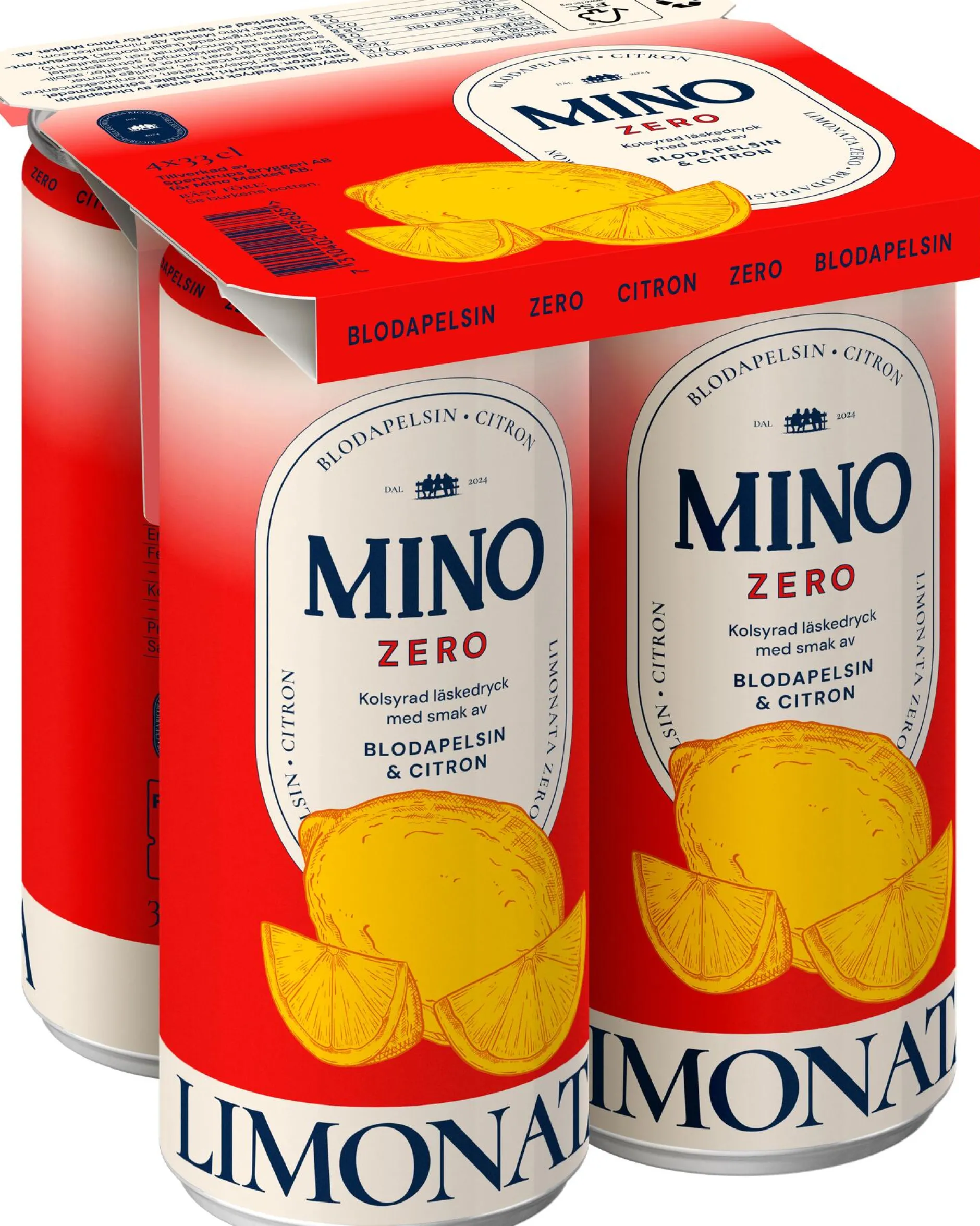 Mino Blodapelsin Citron