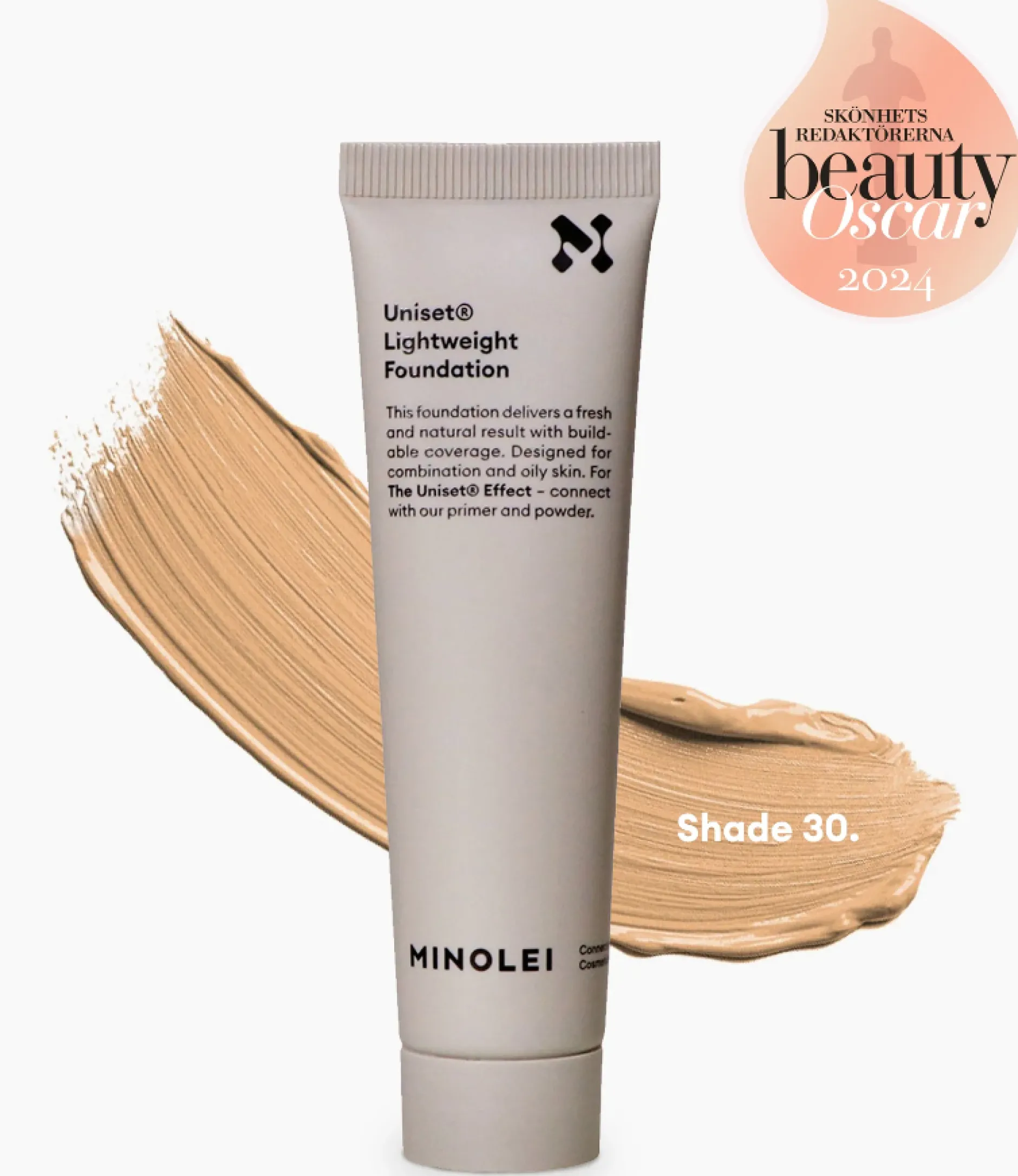Minolei Uniset® Lightweight Foundation - Shade 30 30 ml