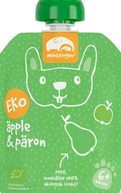 Minstingen Smoothie äpple/päron 90 g