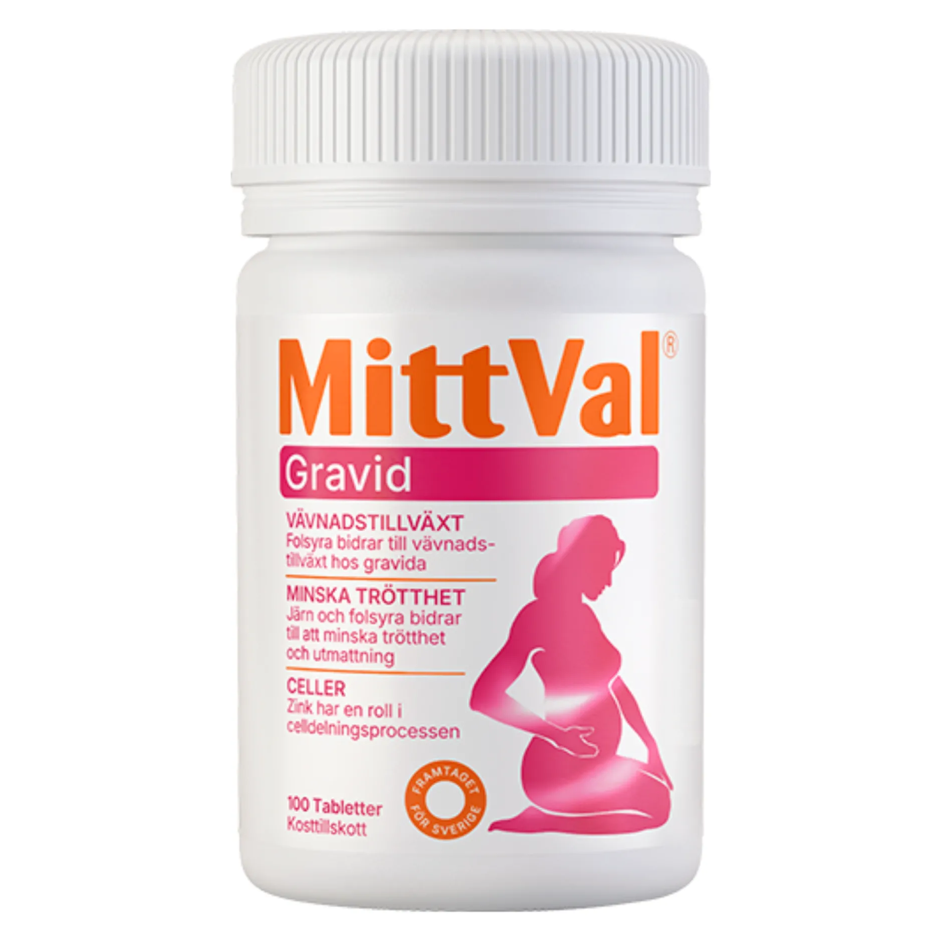 MittVal Gravid 100 tabletter