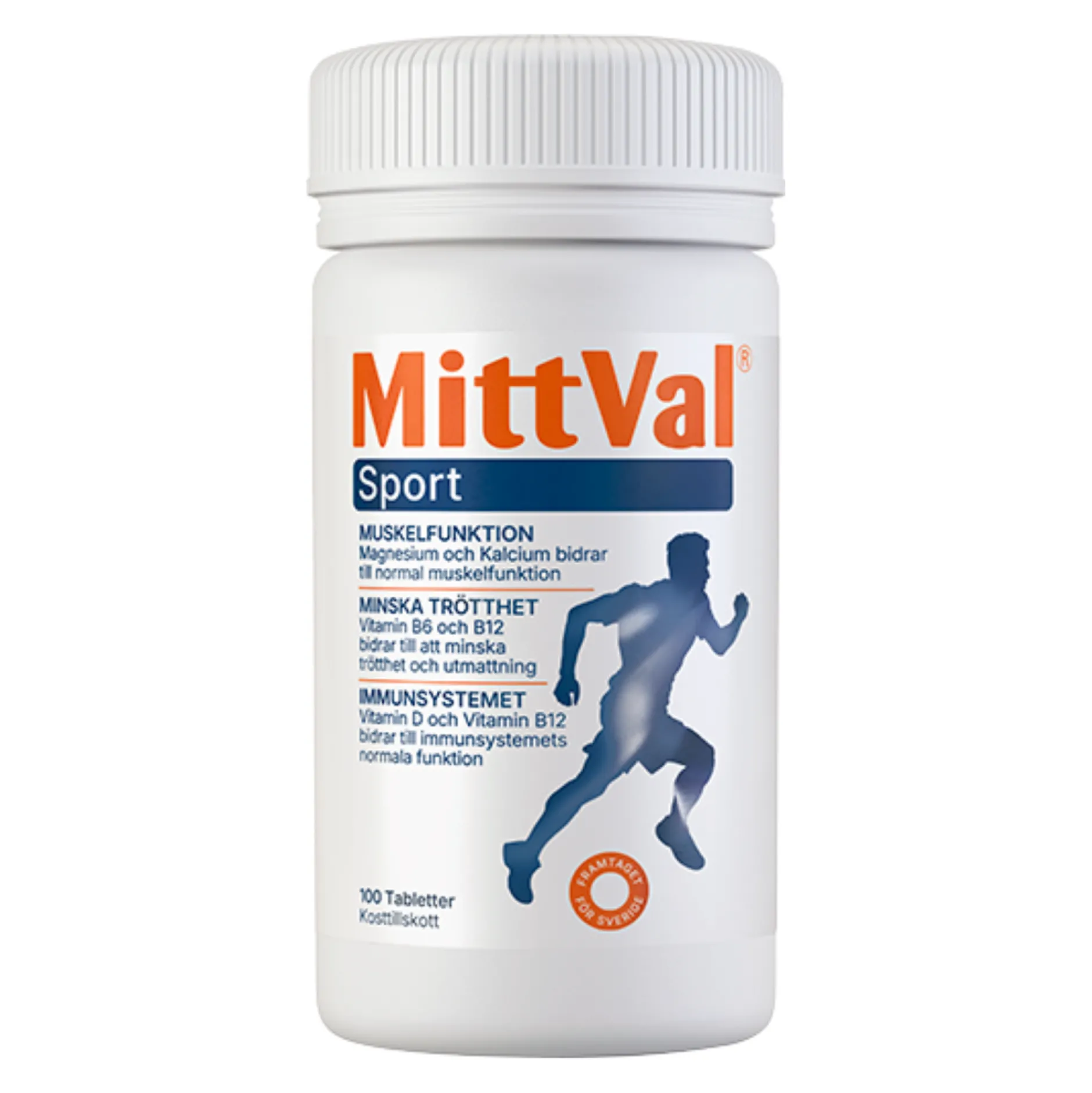 MittVal Sport 100 tabletter