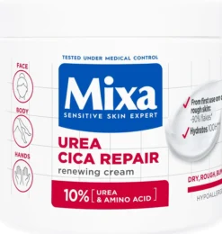 Mixa Urea Cica Repair Hudförbättrande kräm för torr, grov och sträv hud 400 ml