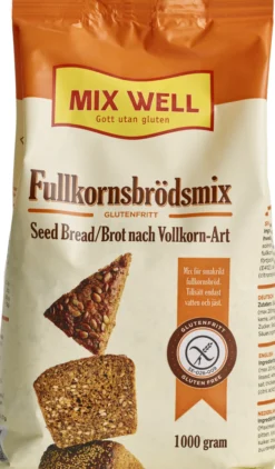 MixWell Glutenfri Fullkornsbrödsmix 1000 g