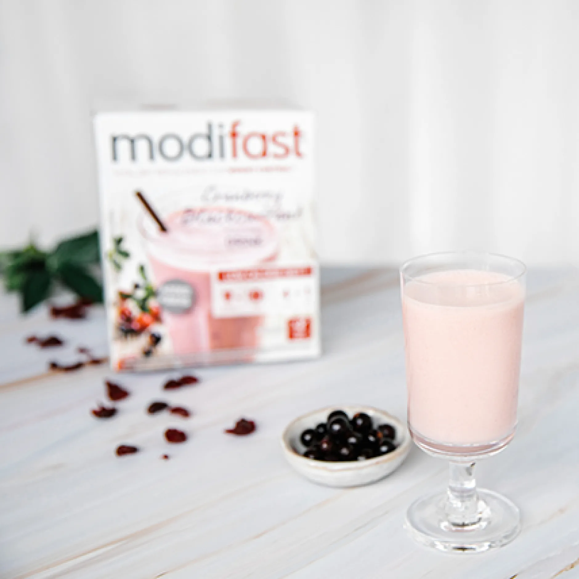 Modifast LCD Cranberry Blackcurrant 8 x 55g