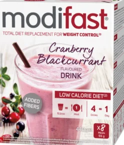 Modifast LCD Cranberry Blackcurrant 8 x 55g