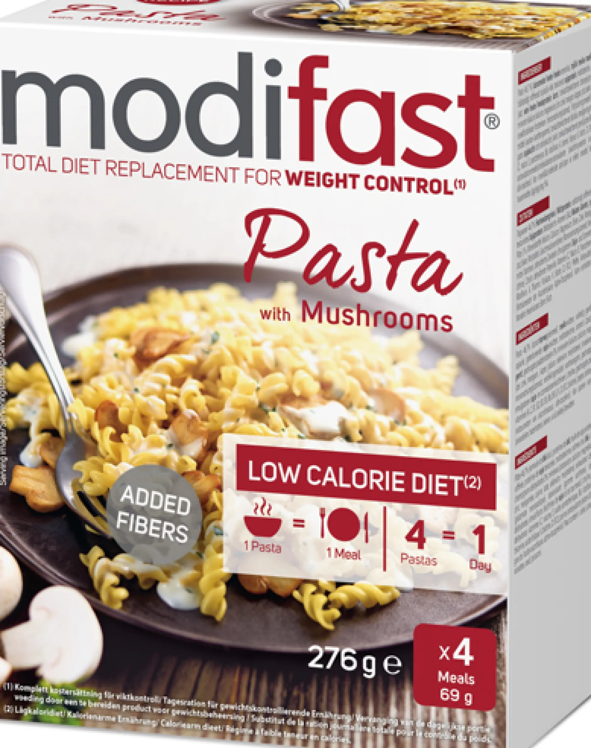 Modifast LCD Pasta Mushrooms 4 x 69g