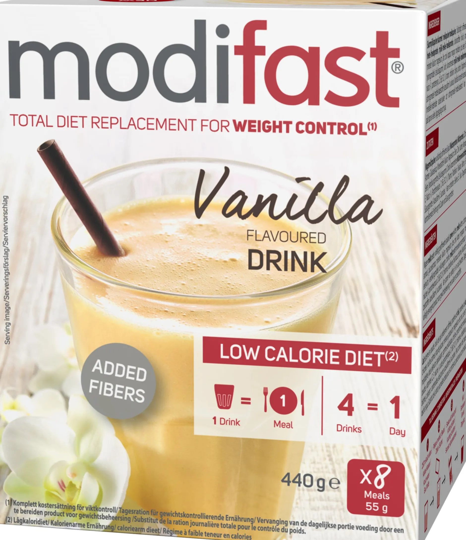 Modifast LCD Vanilla Flavoured Drink 8 x 55 g