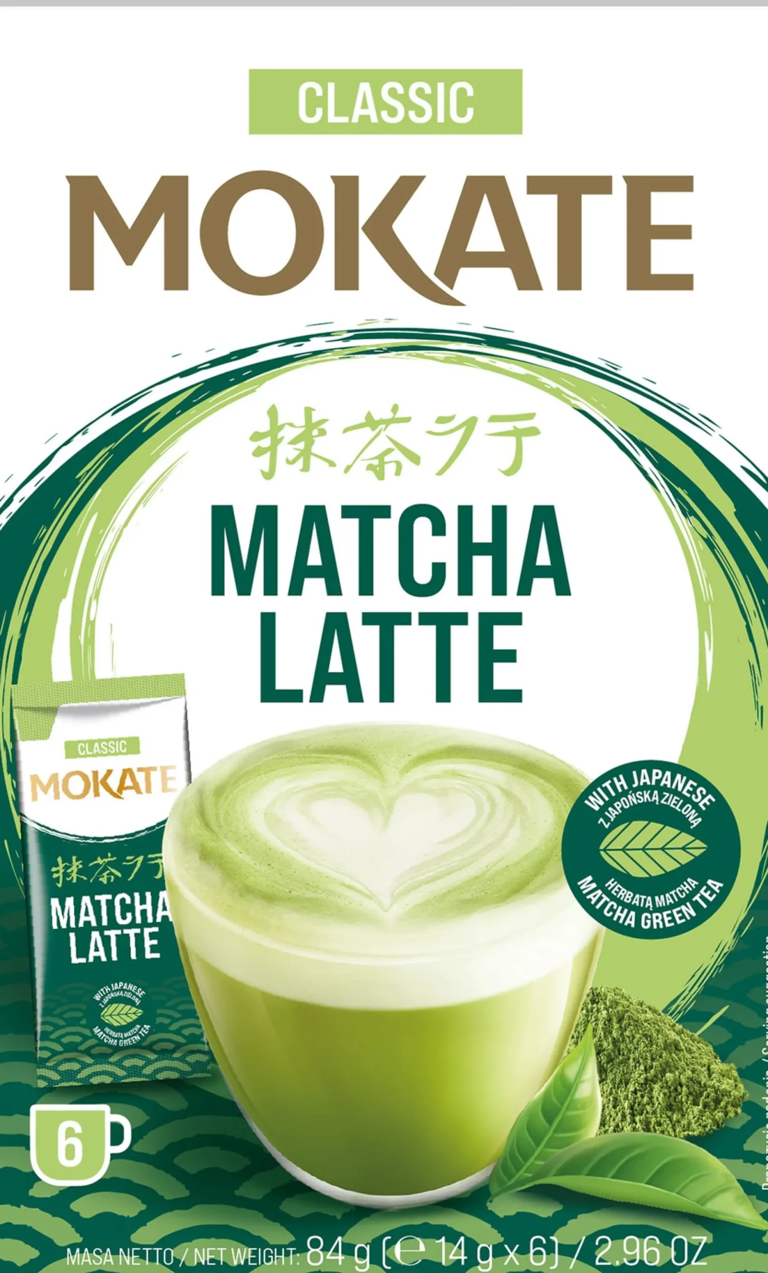 Mokate Matcha Latte 6 st