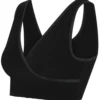momkind Crossover amningsbh svart M/L