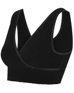 momkind Crossover amningsbh svart M/L