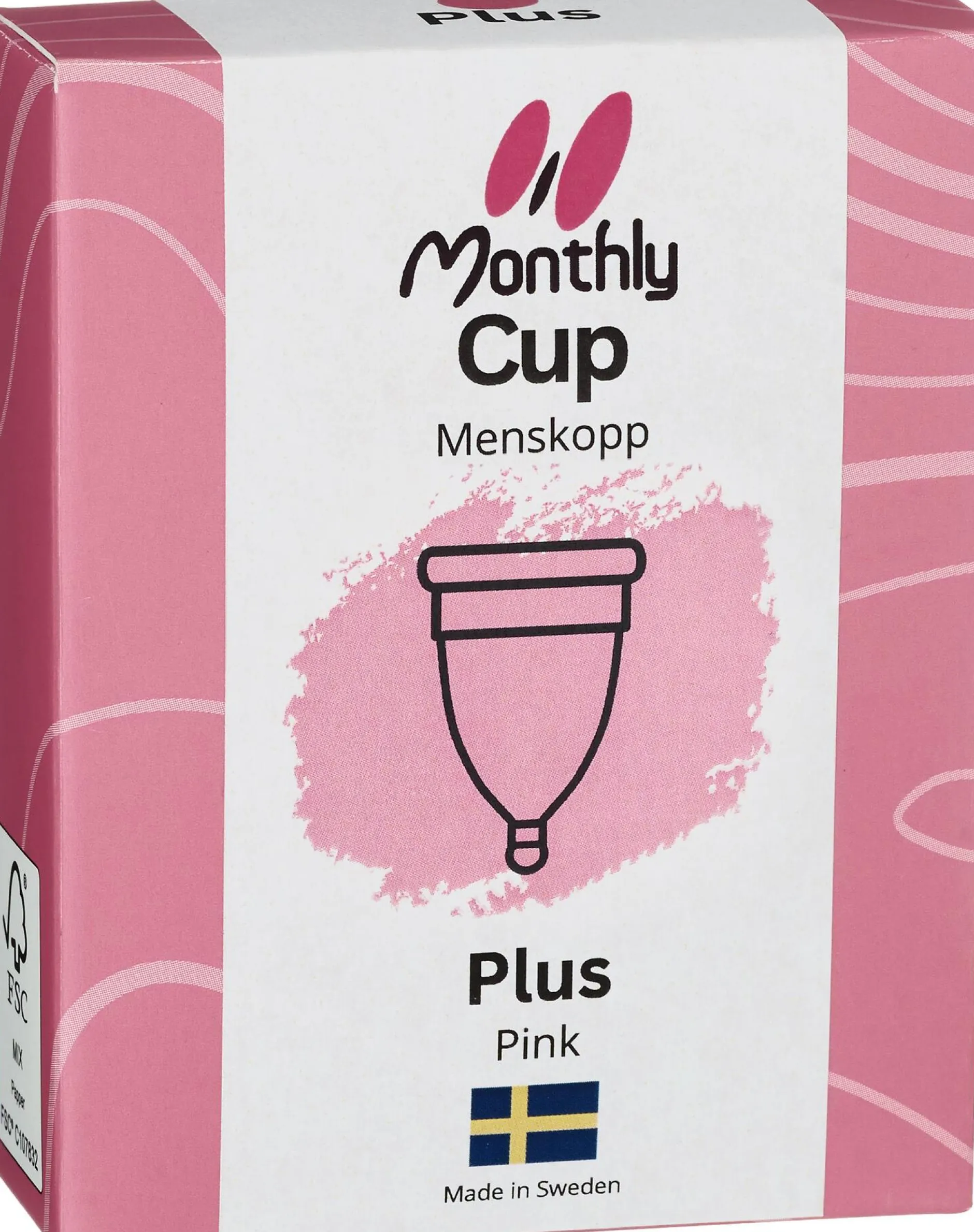 MonthlyCup Menskopp Pink Plus