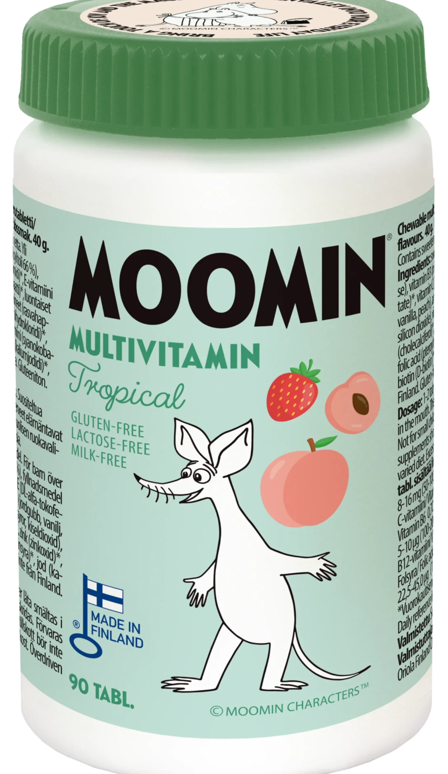 Moomin Multivitamin Tropical 90 Tabletter