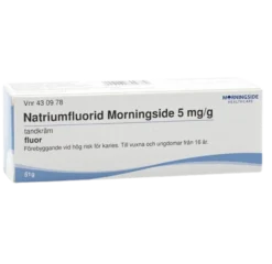 Morningside Natriumfluorid Morningside 5 mg/g Tandkräm 51 g