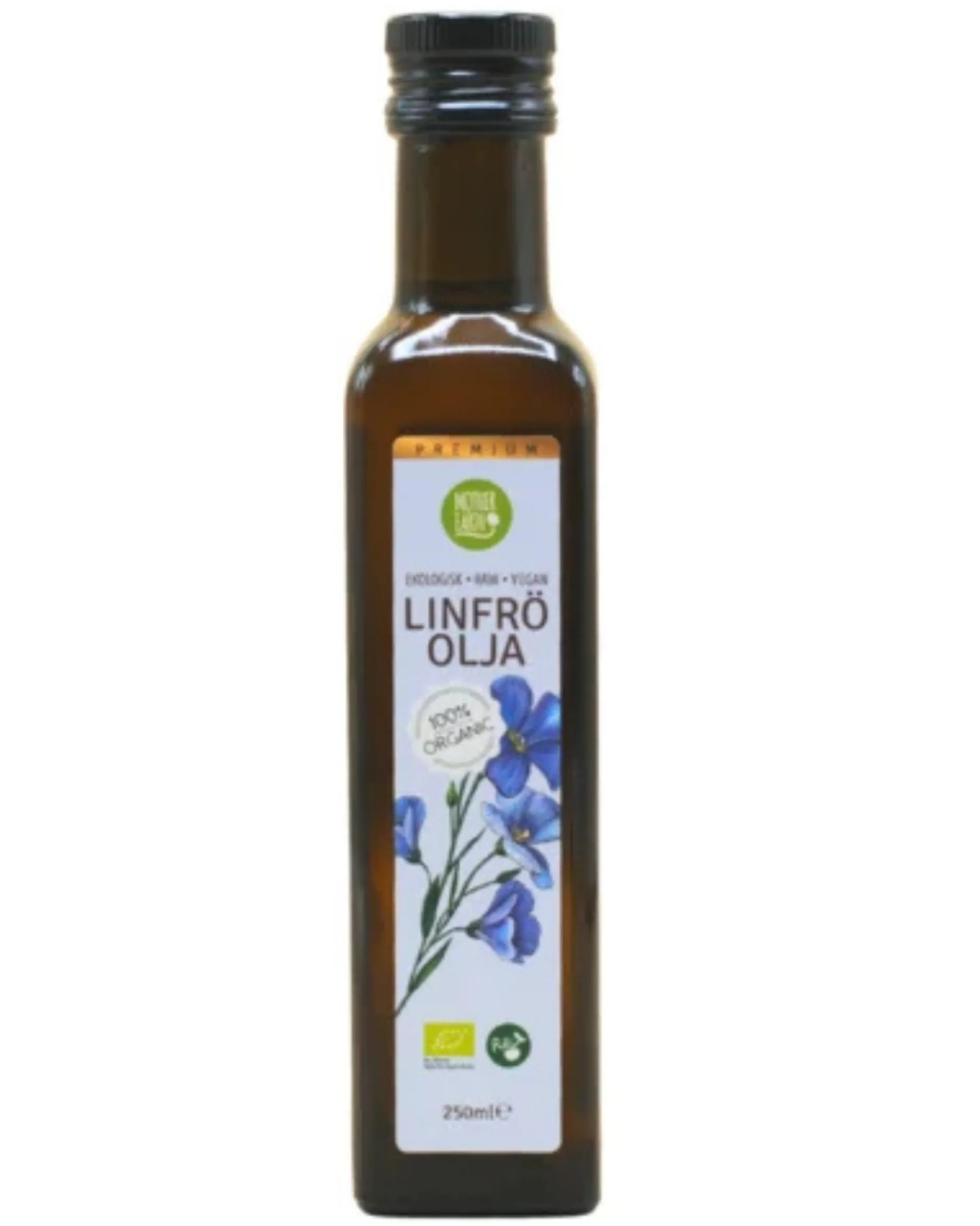 Mother Earth Linfröolja Eko 250 ml