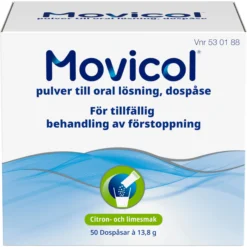 Movicol dospåse, pulver till oral lösning, 50 st