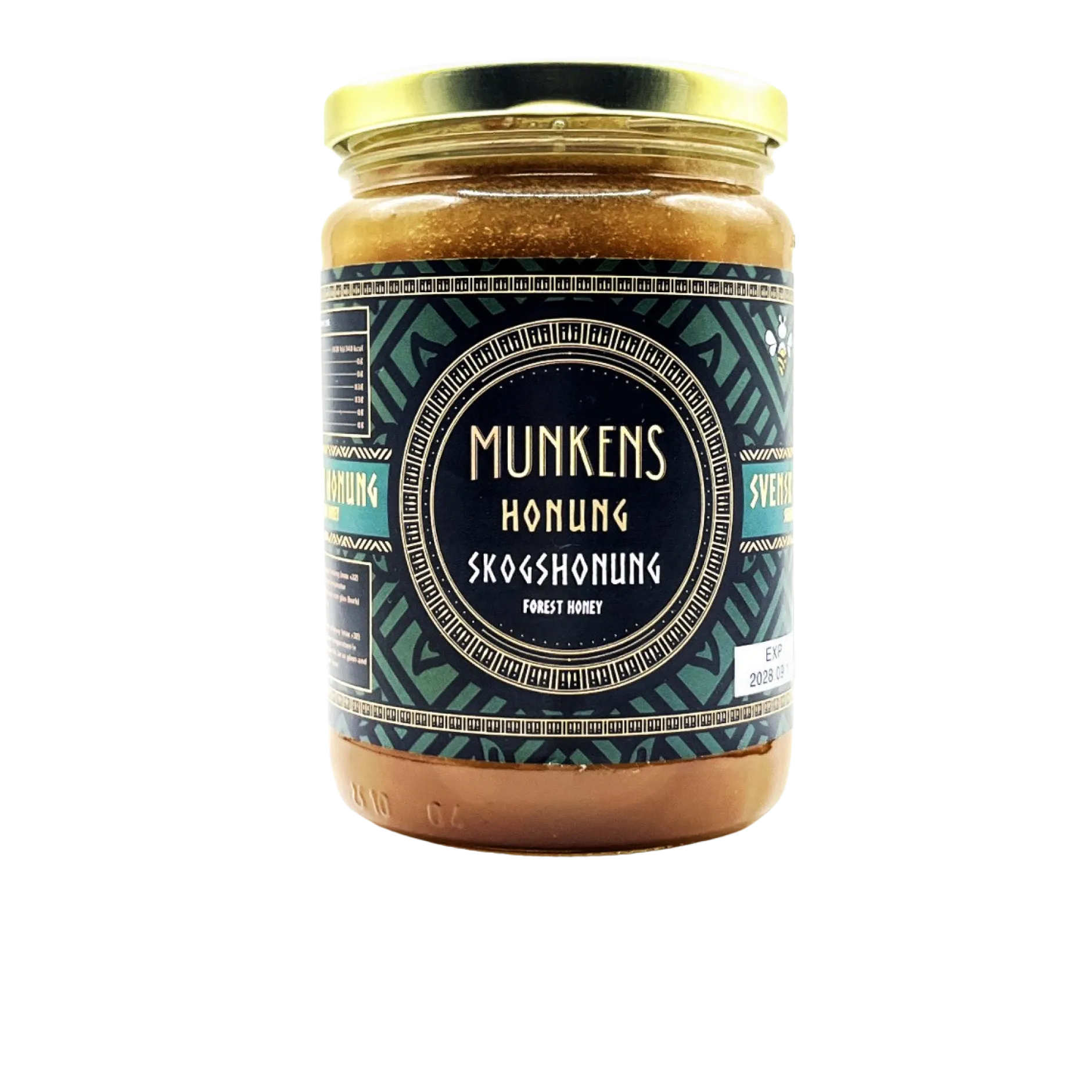 Munkens Hälsa Honung Skogshonung Raw 500 g