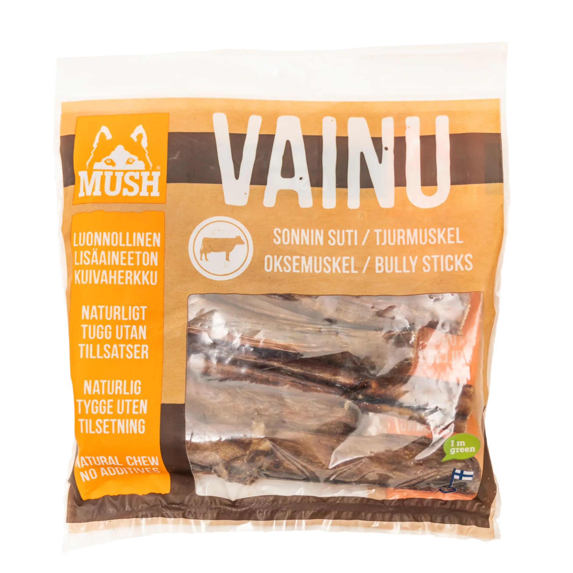 MUSH VAINU Tjurmuskel 250g