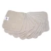 MuslinZ Bamboo Cotton Terry Wipes Unbleached 12-pack